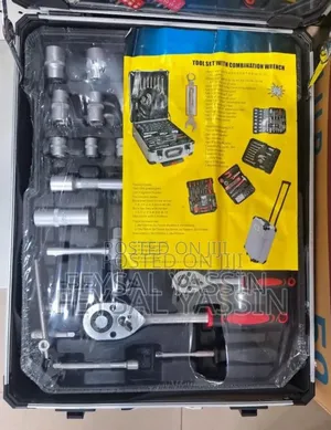 Tool Set With Combination Wrench