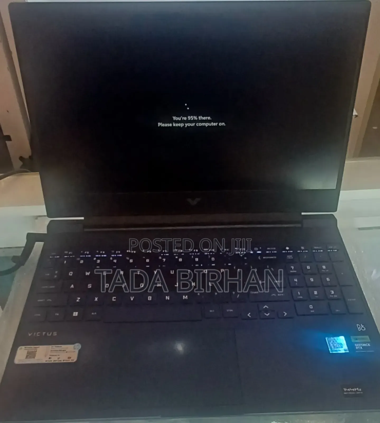 New Laptop HP Victus 16 16GB Intel Core I7 SSD 512GB