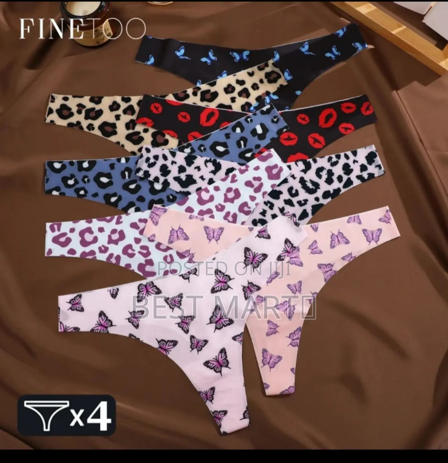 Fine Too Ultra Soft Seamless Thongs