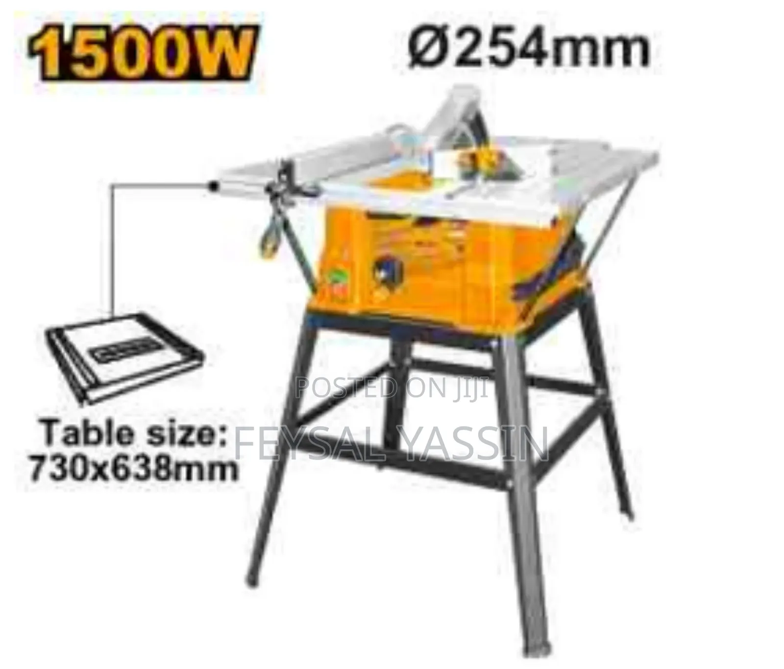 Ingco Table Saw 2,600w-1500w