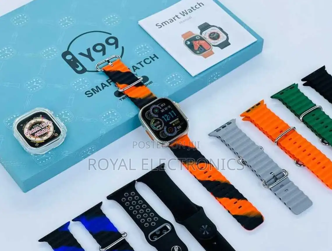 Original Ultra ሰሬስ 9 Smart Watch With 8 Straps and Cover