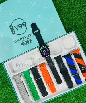 Original Ultra ሰሬስ 9 Smart Watch With 8 Straps and Cover