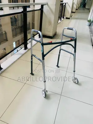 Walker With Wheels Walker Adjustable Width and Height, Fold