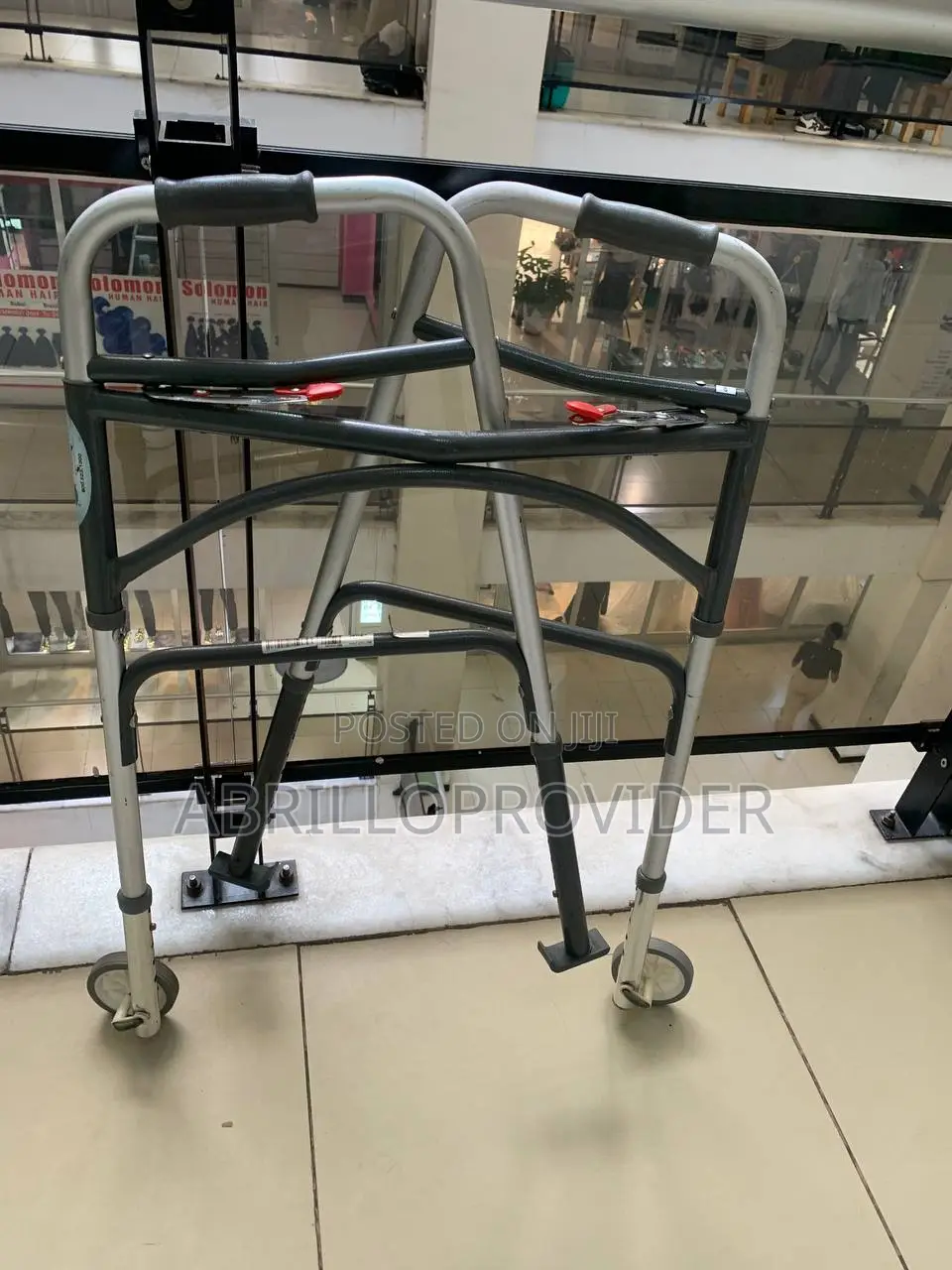 Front Wheel Walker 2 Button Folding Walker,Front Wheel Walk