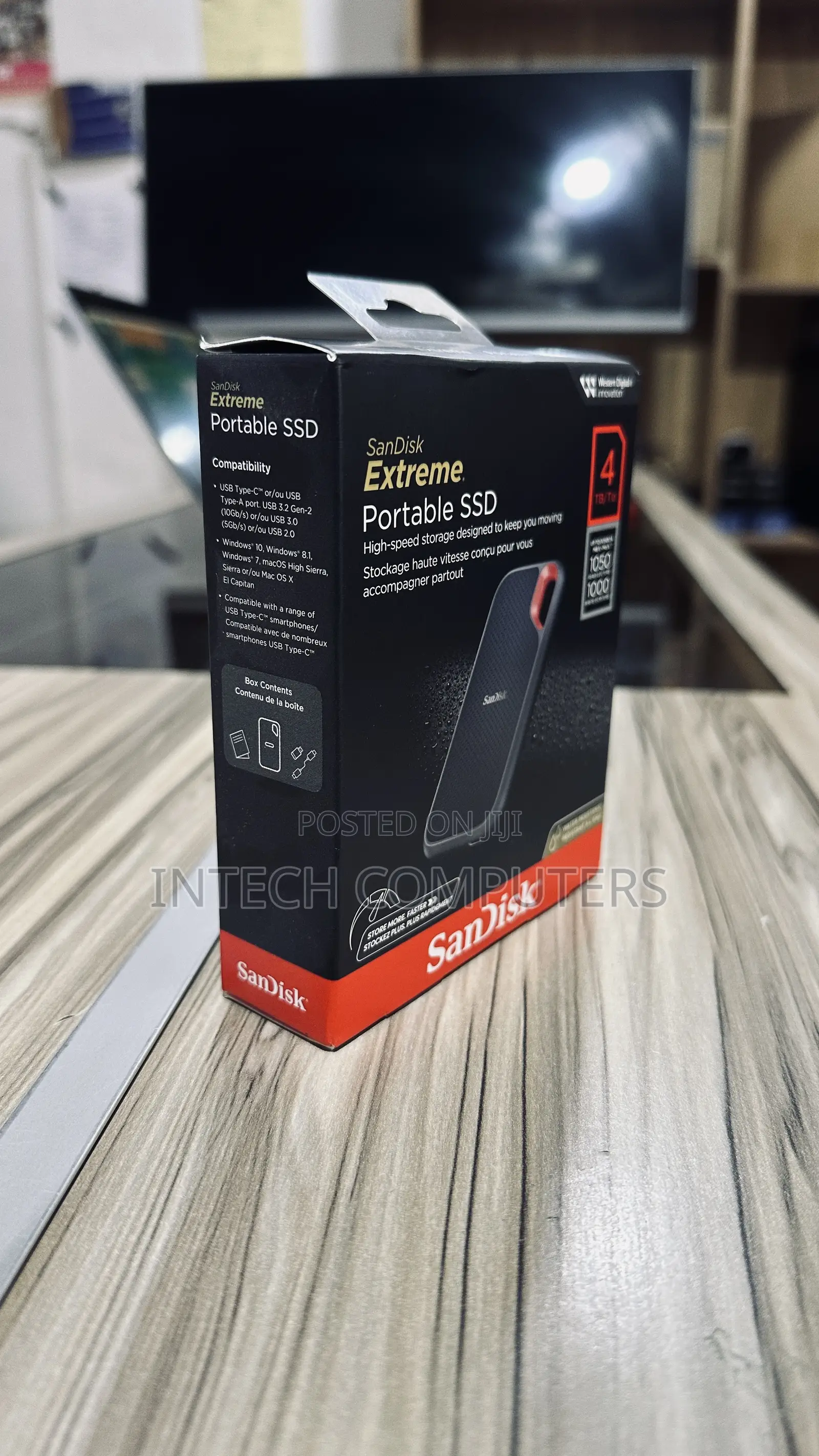 Sandisk Extreme Portable SSD 4tb