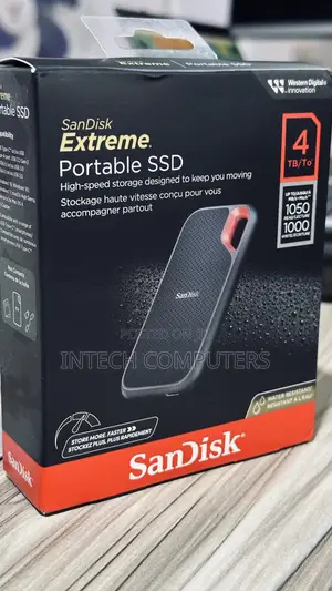 Photo - Sandisk Extreme Portable SSD 4tb