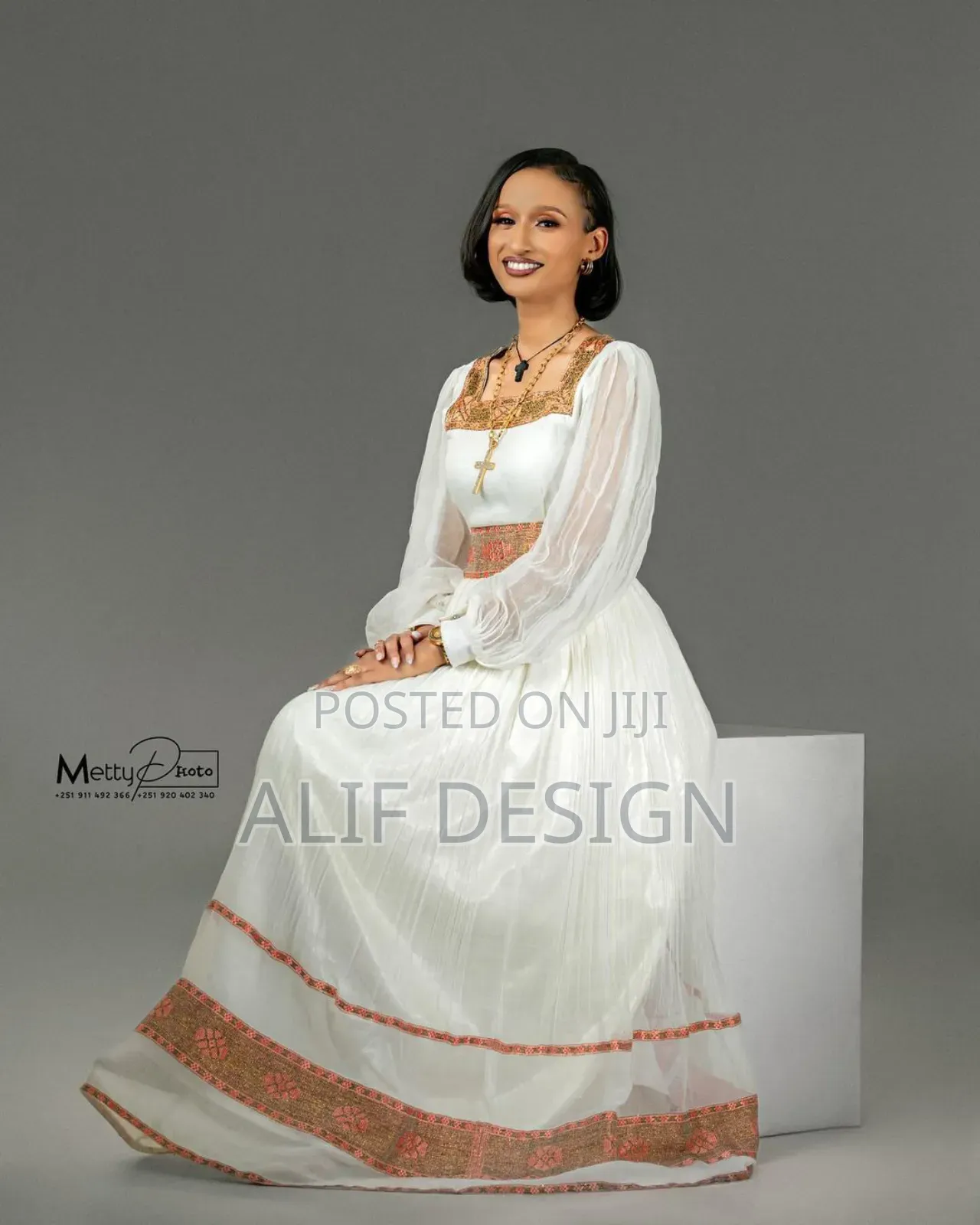 Traditional Clothes የባህል ልብስ Habesha Kemis ሀበሻ ቀሚስ