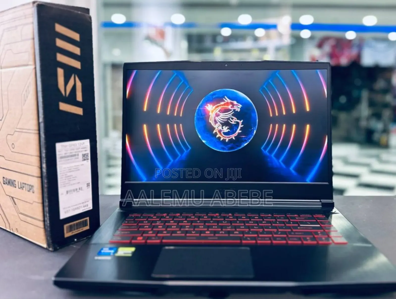 New Laptop MSI GF63 16GB Intel Core I7 SSD 512GB