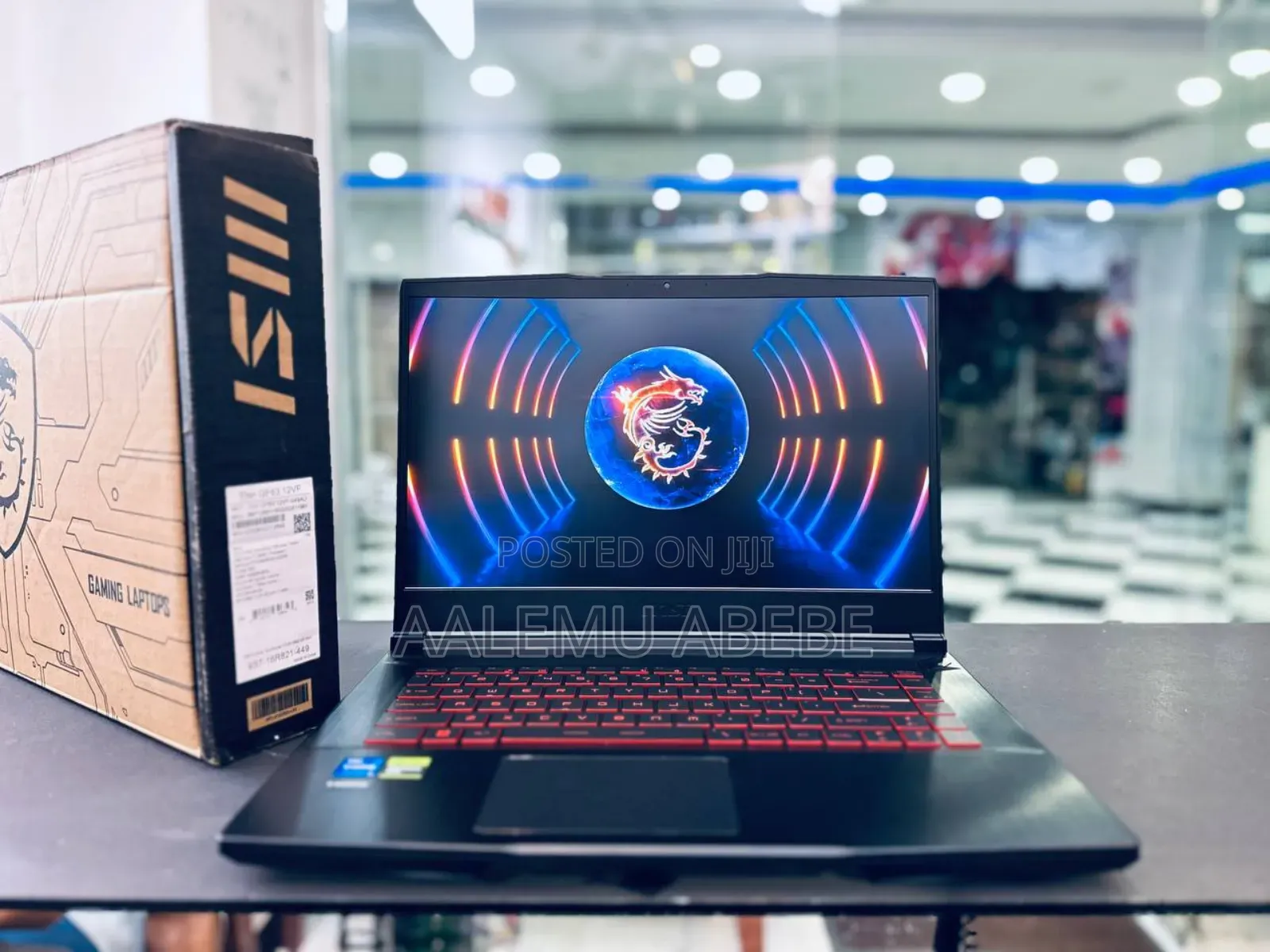 New Laptop MSI GF63 16GB Intel Core I7 SSD 512GB