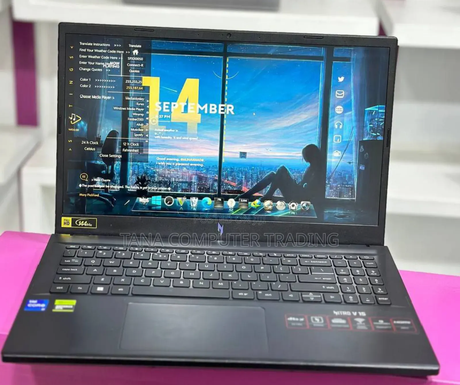 New Laptop Acer Nitro 5 16GB Intel Core I7 SSD 512GB