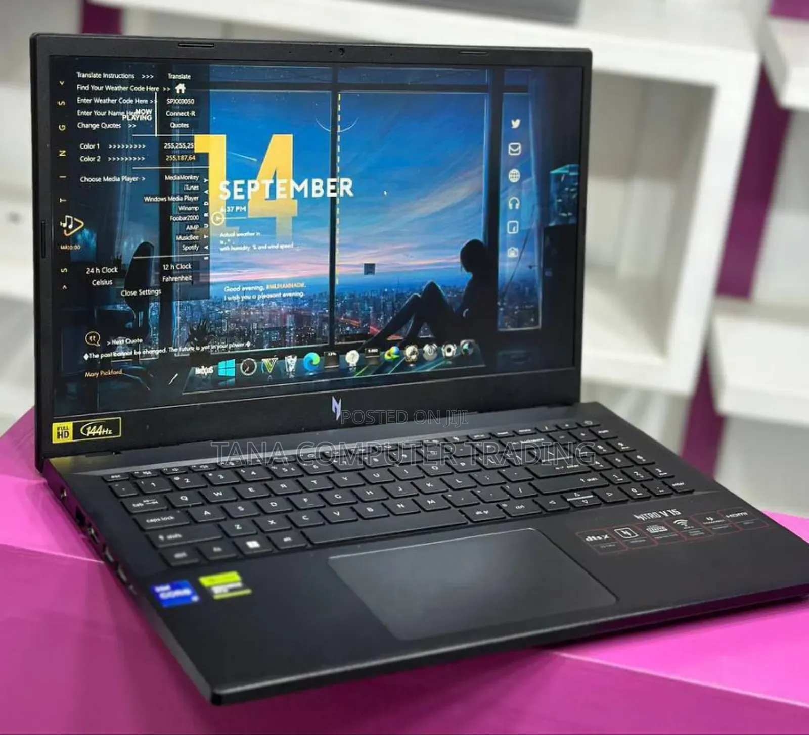 New Laptop Acer Nitro 5 16GB Intel Core I7 SSD 512GB