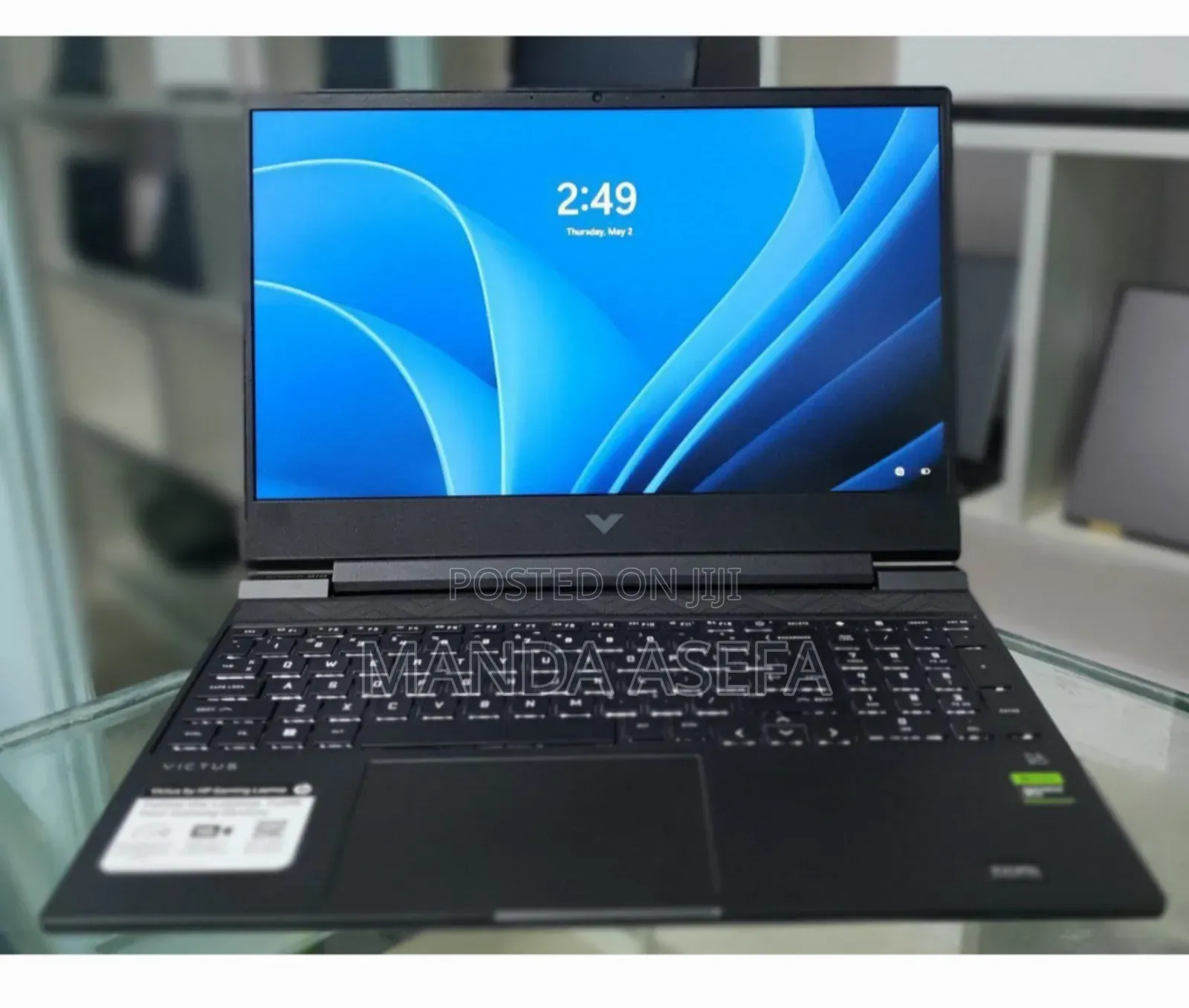 New Laptop HP Victus 16 16GB Intel Core I7 SSD 512GB