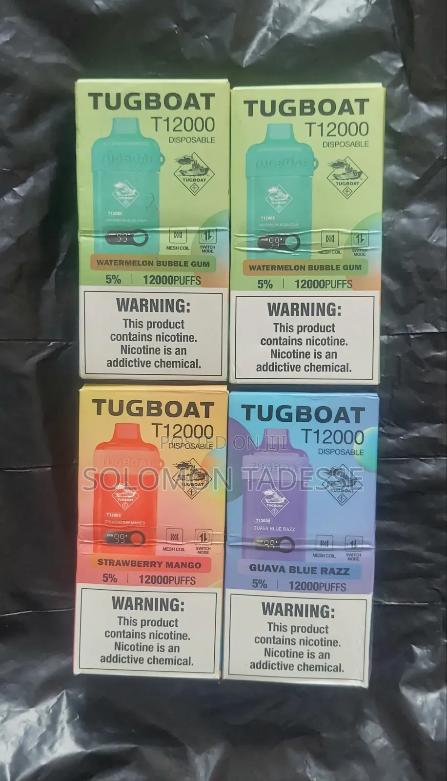 Tugbot Vape 12000puff
