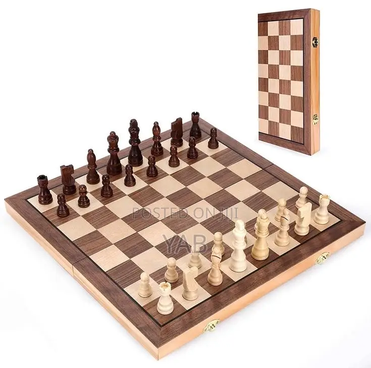 Foldable Wooden Chess
