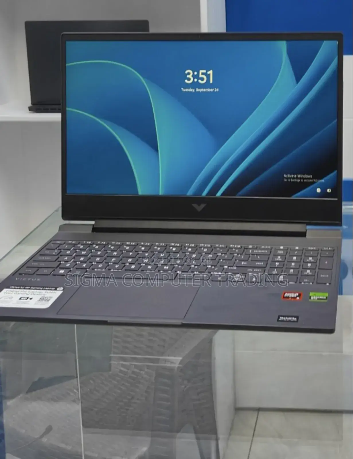 New Laptop HP Victus 15 8GB AMD Ryzen 5 SSD 512GB