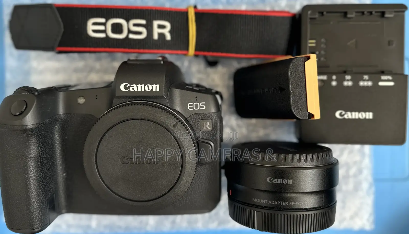 Canon Eos R + Adapter
