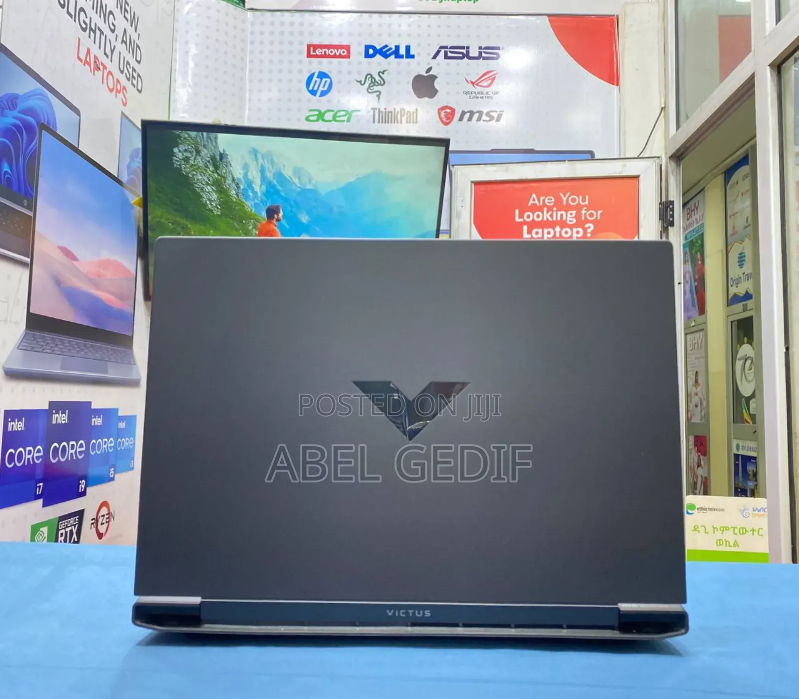 New Laptop HP Victus 15 16GB AMD Ryzen 5 SSD 512GB