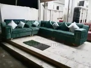 Latest L Shape Sofa Sets With Aluminium Sofa Legs