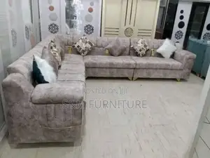 Latest L Shape Sofa Sets With Aluminium Sofa Legs