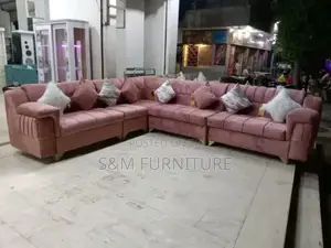 Latest L Shape Sofa Sets With Aluminium Sofa Legs