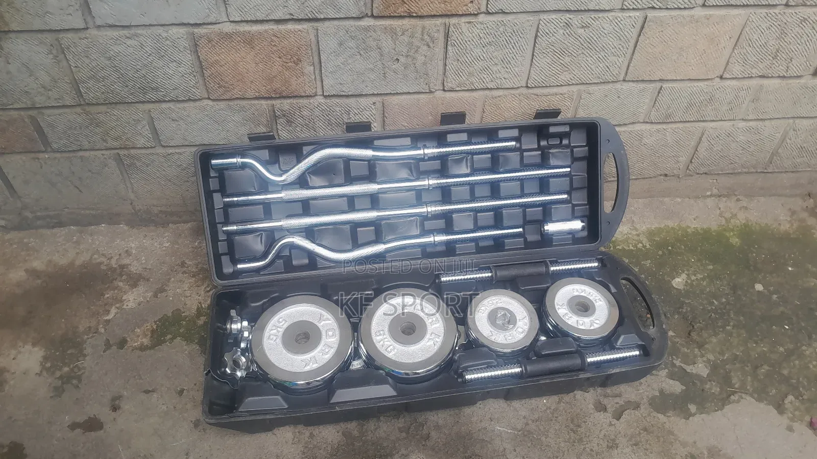 Dumbbell and Barbell ( ዳምፔልና ባርቤል