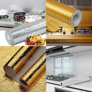 Original Brand ለኪችንዎ ዉበት Fire Waterproof Kitchen Sticker