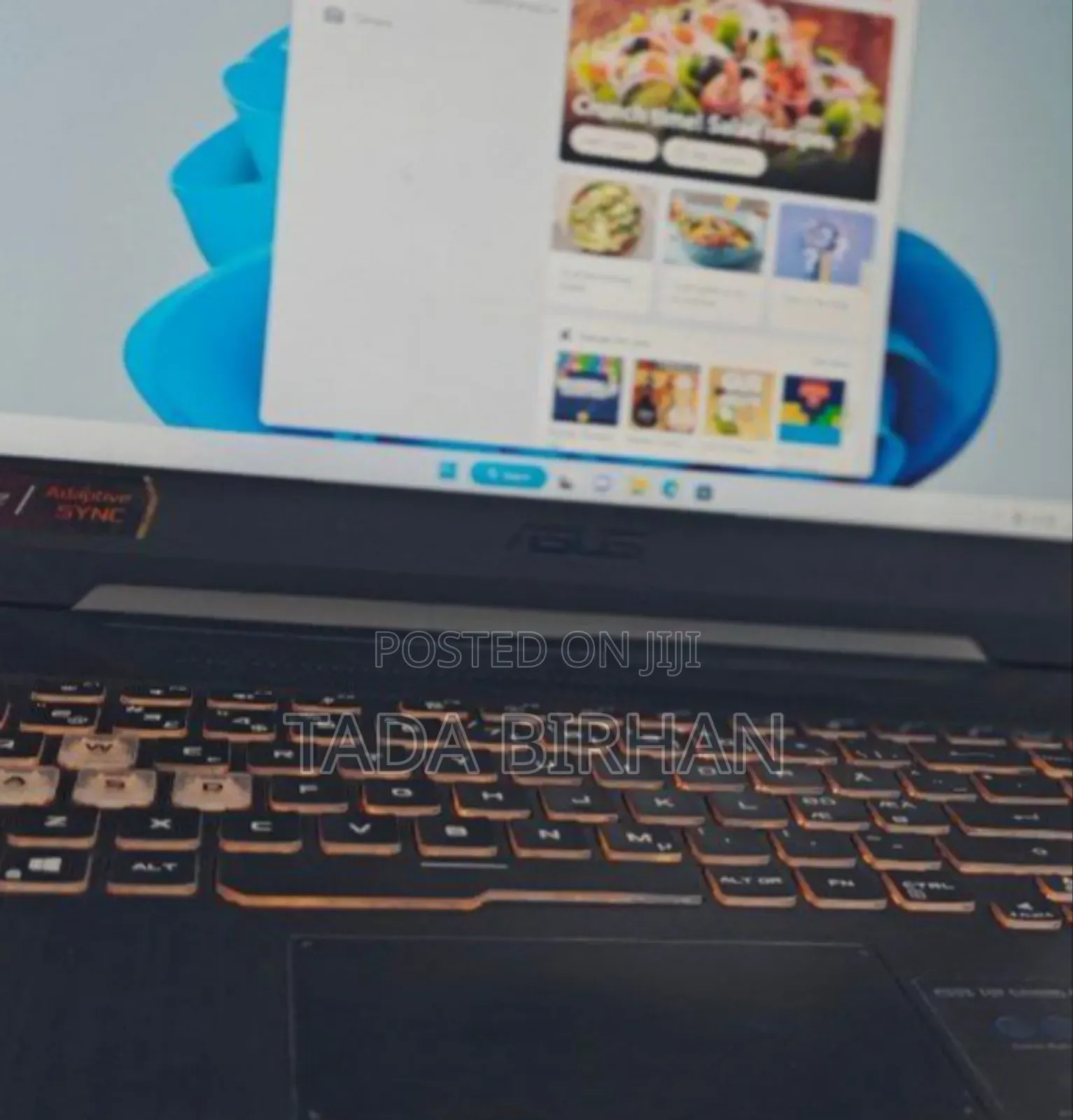 New Laptop Asus TUF Gaming A15 16GB Intel Core I5 SSD 512GB