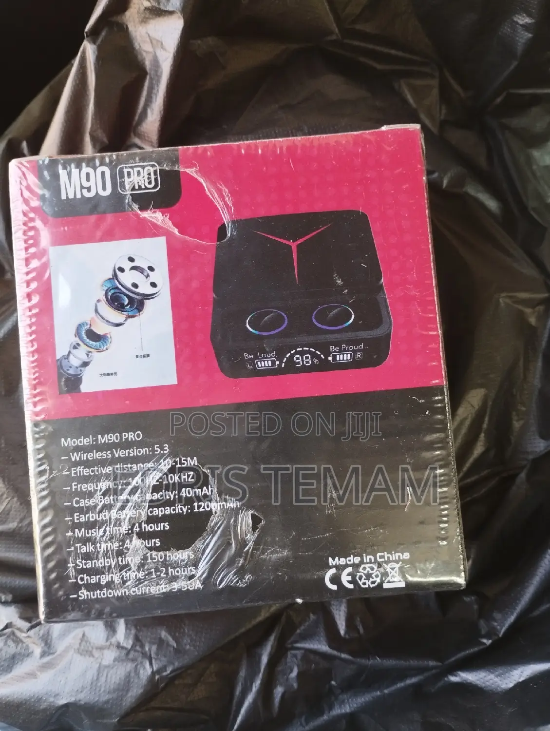 M90 Pro Earbuds for Comfortable Sound Flow