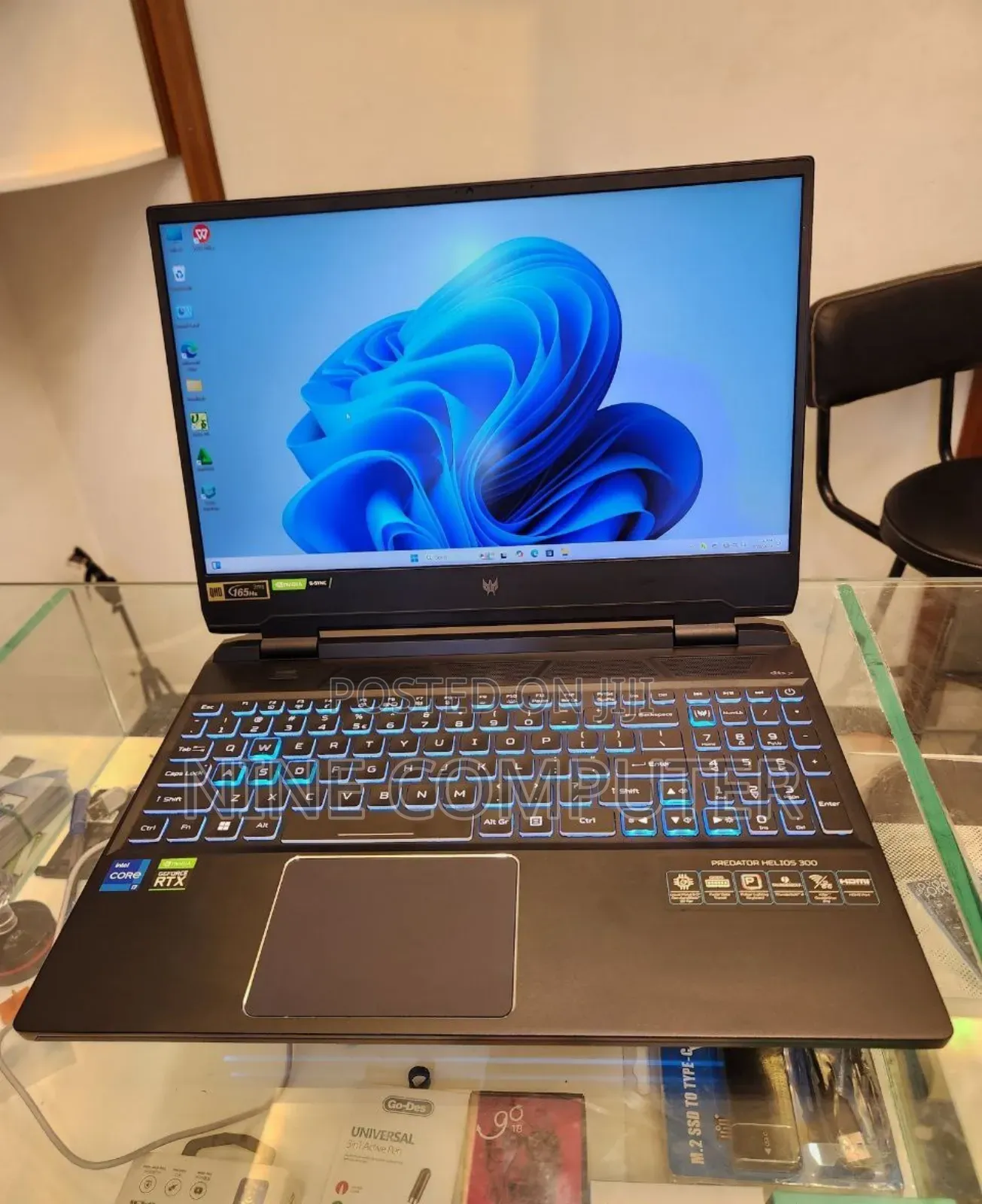 New Laptop Acer Predator Helios 300 16GB Intel Core I7 SSD 512GB