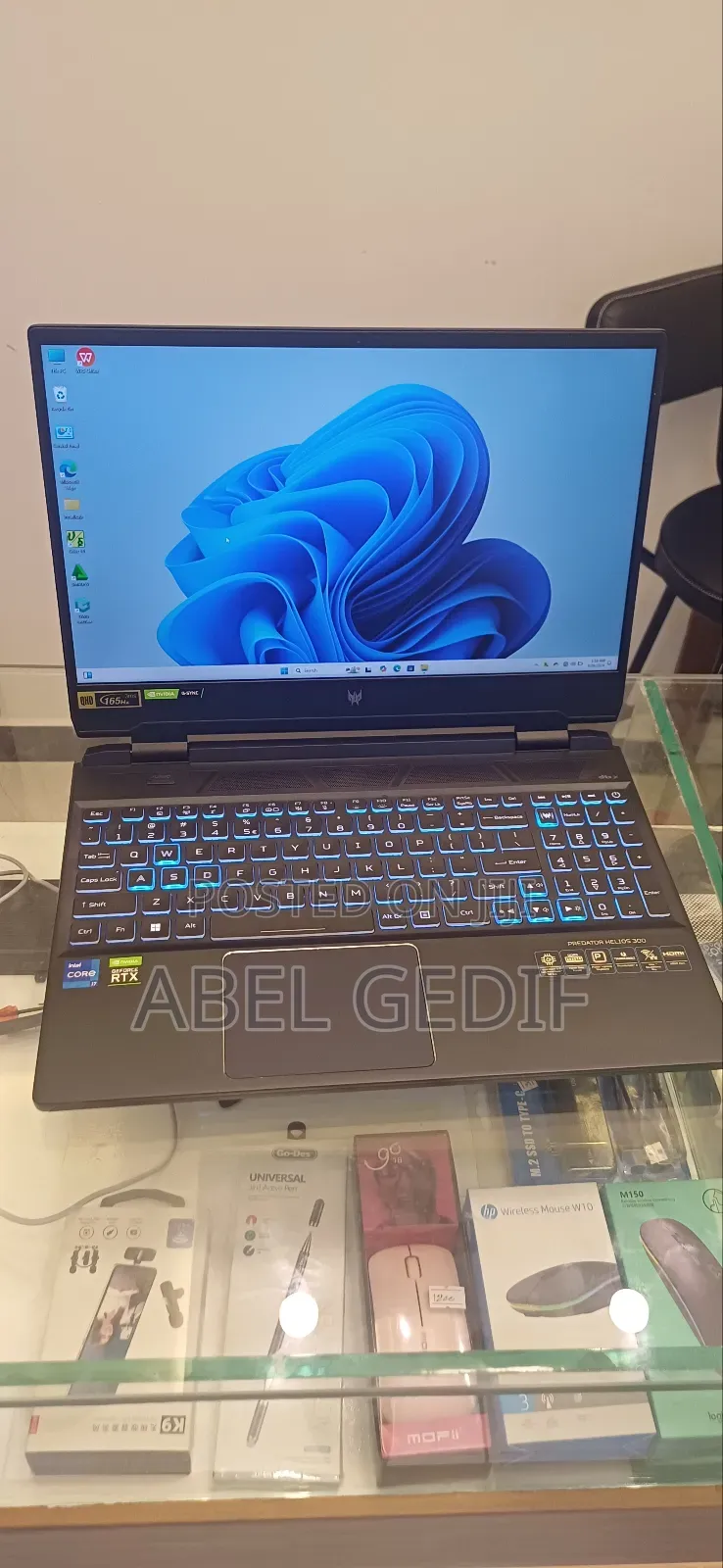 New Laptop Acer Predator Helios 300 16GB Intel Core I7 SSD 512GB