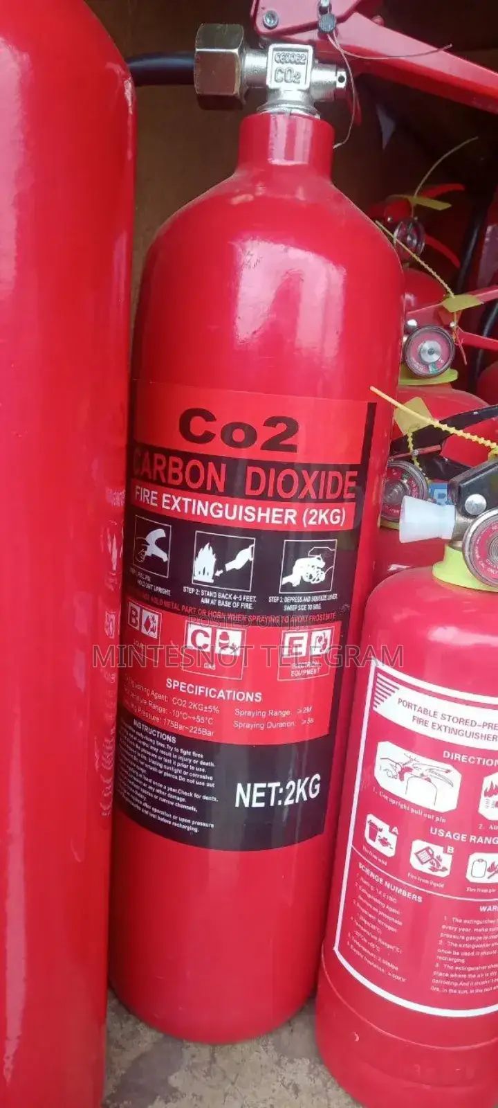 የእሳት ማጥፊያ Co2 Fire Extinguisher