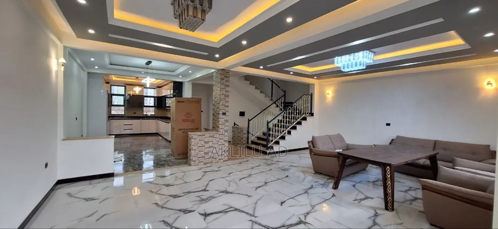 Furnished 6bdrm Townhouse/Terrace in Bole Ayat for sale