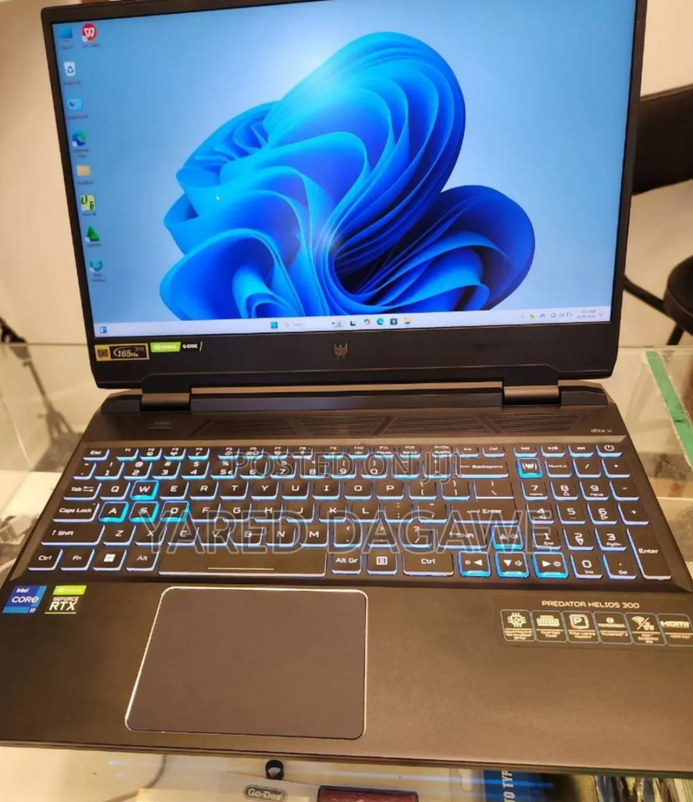 New Laptop Acer Predator Helios 300 16GB Intel Core I7 SSD 512GB