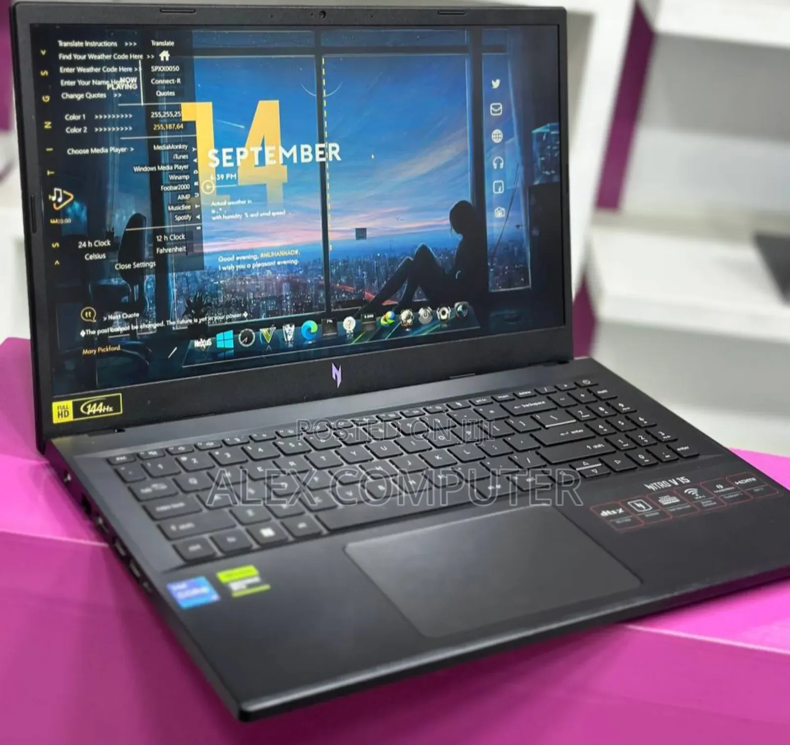 New Laptop Acer Nitro 5 16GB Intel Core I7 SSD 512GB