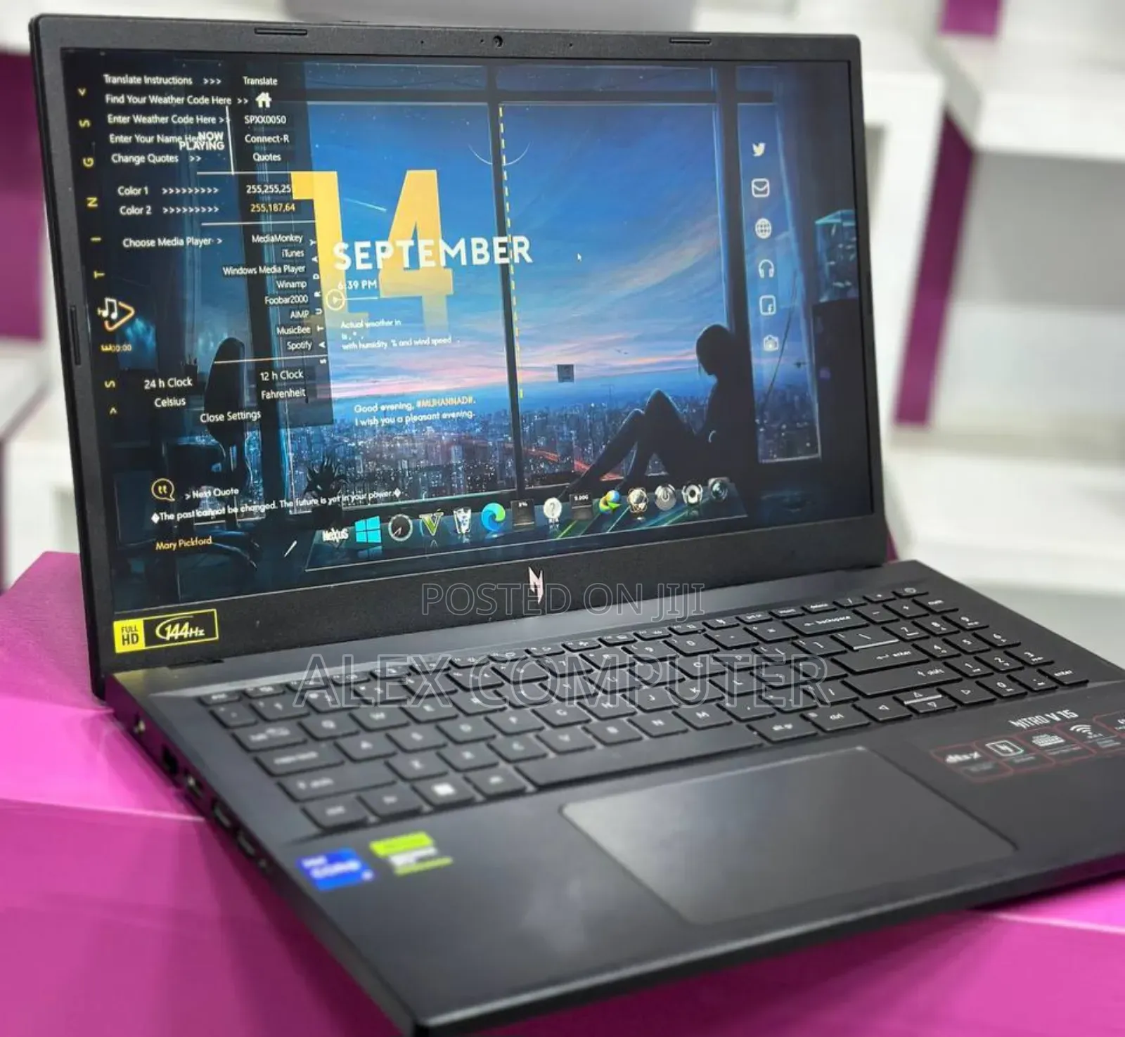 New Laptop Acer Nitro 5 16GB Intel Core I7 SSD 512GB