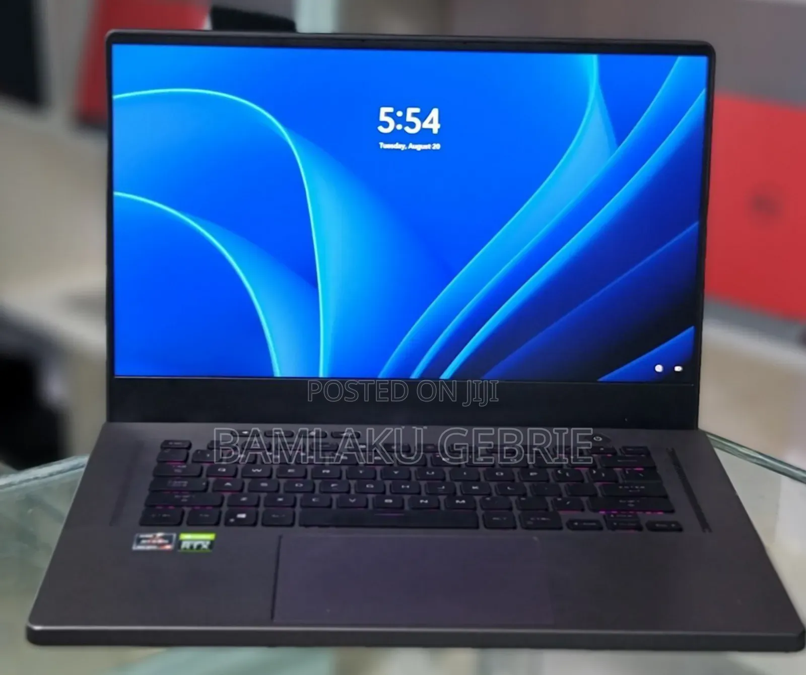 New Laptop Asus ROG Zephyrus G15 16GB AMD Ryzen 9 SSD 1T