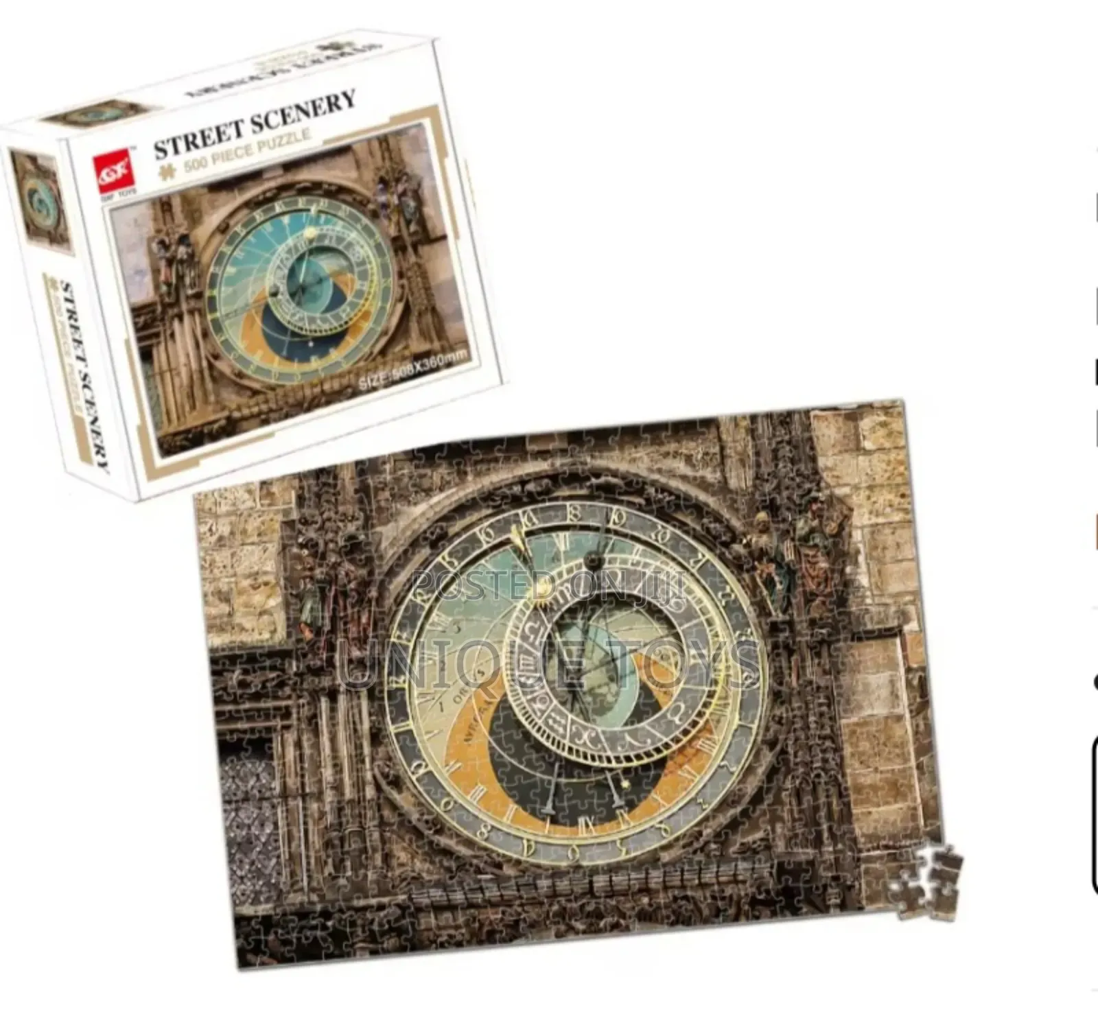 Street Scenery Jigsaw Puzzles, 500 Pieces