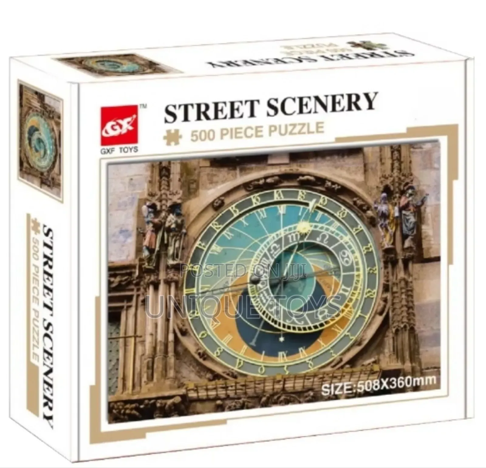 Street Scenery Jigsaw Puzzles, 500 Pieces