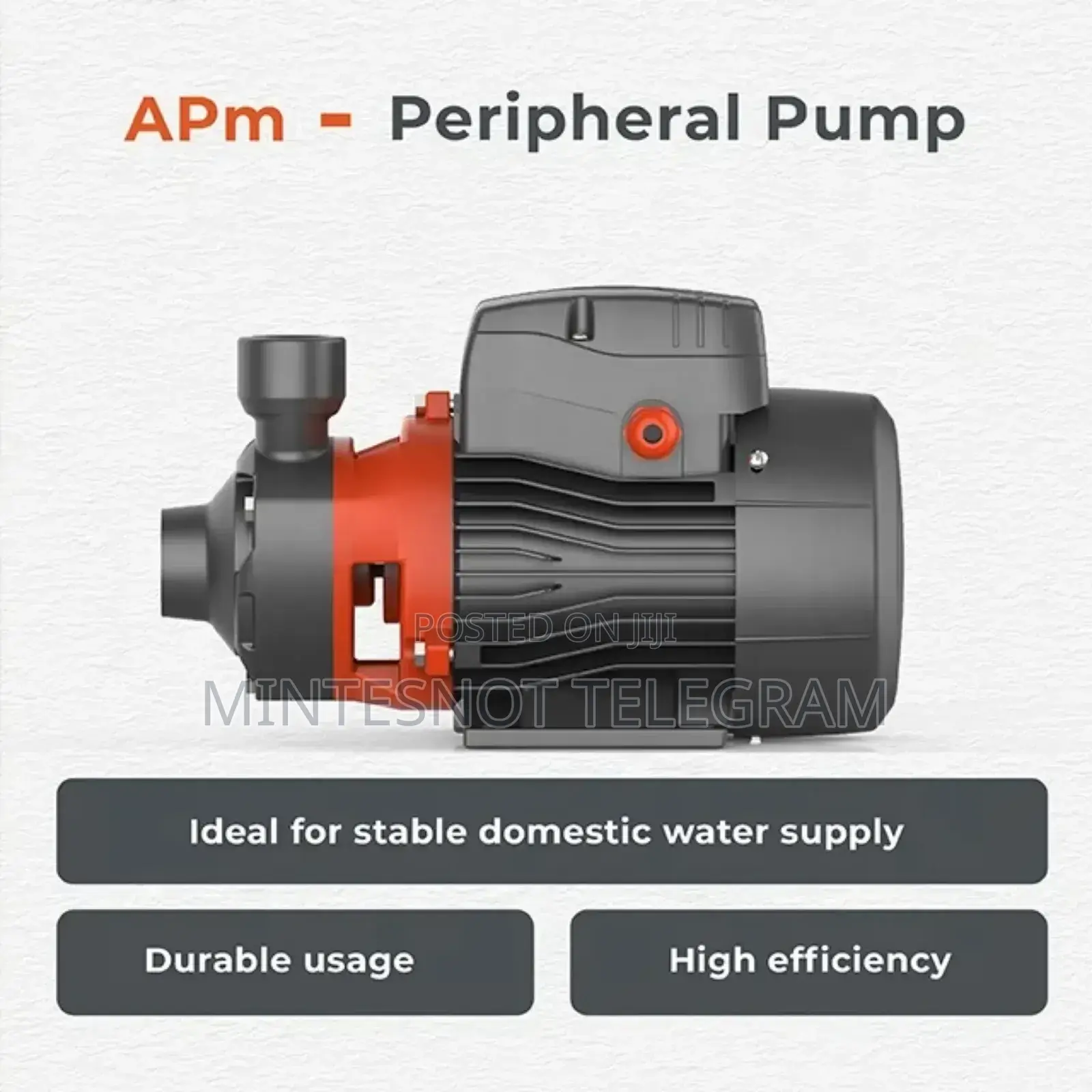 Water Pump 0.5 HP