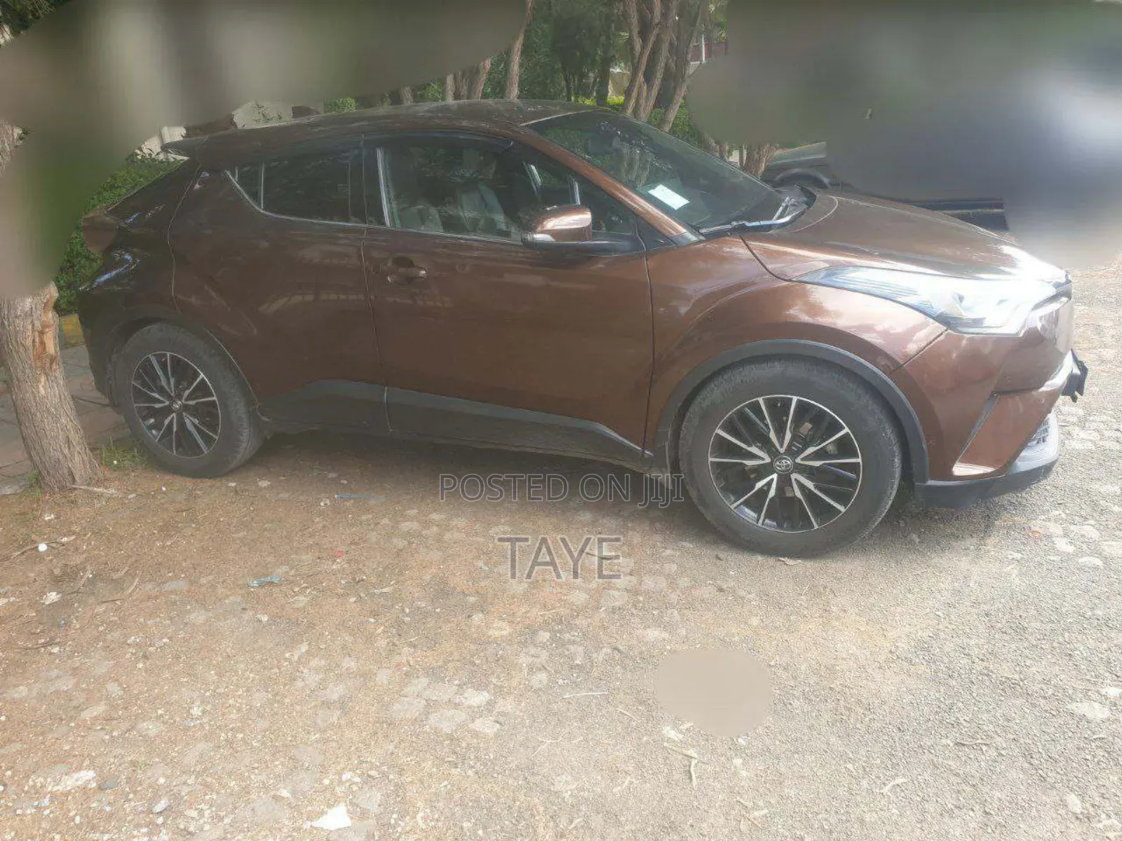 Toyota C-HR 2017 Brown
