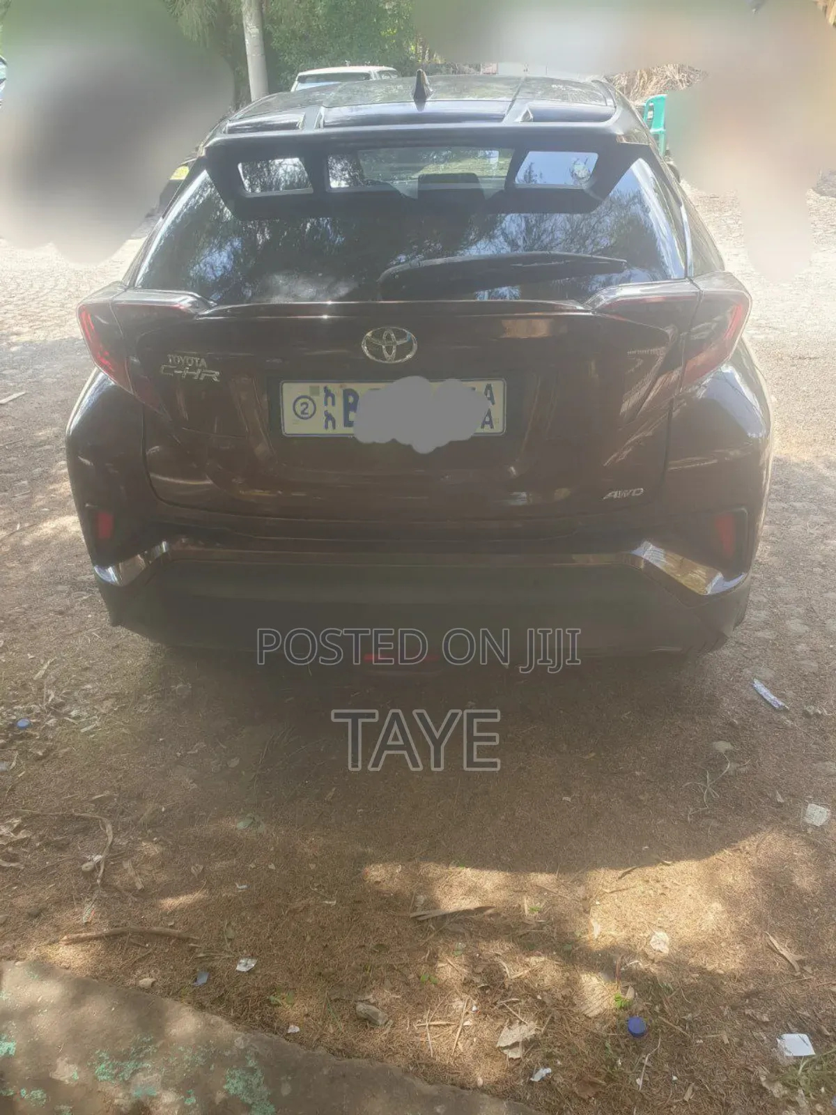 Toyota C-HR 2017 Brown