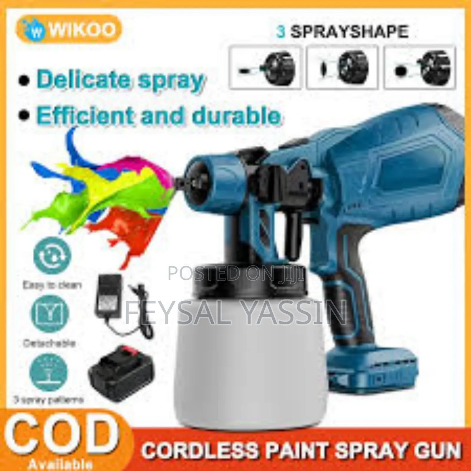 Spray Gun Cordless Paint 20V