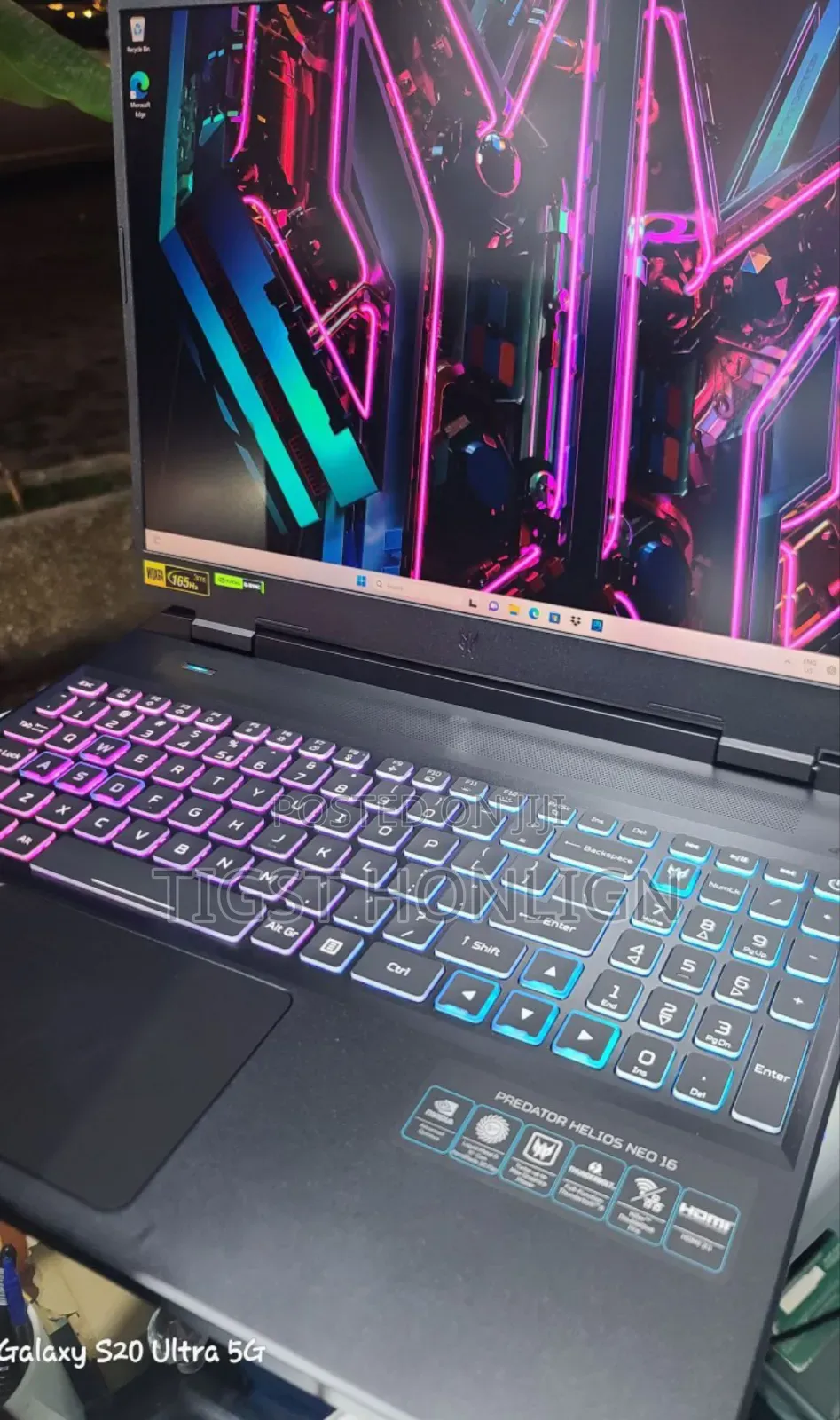 New Laptop Acer Predator Helios 300 32GB Intel Core I9 SSD 1T