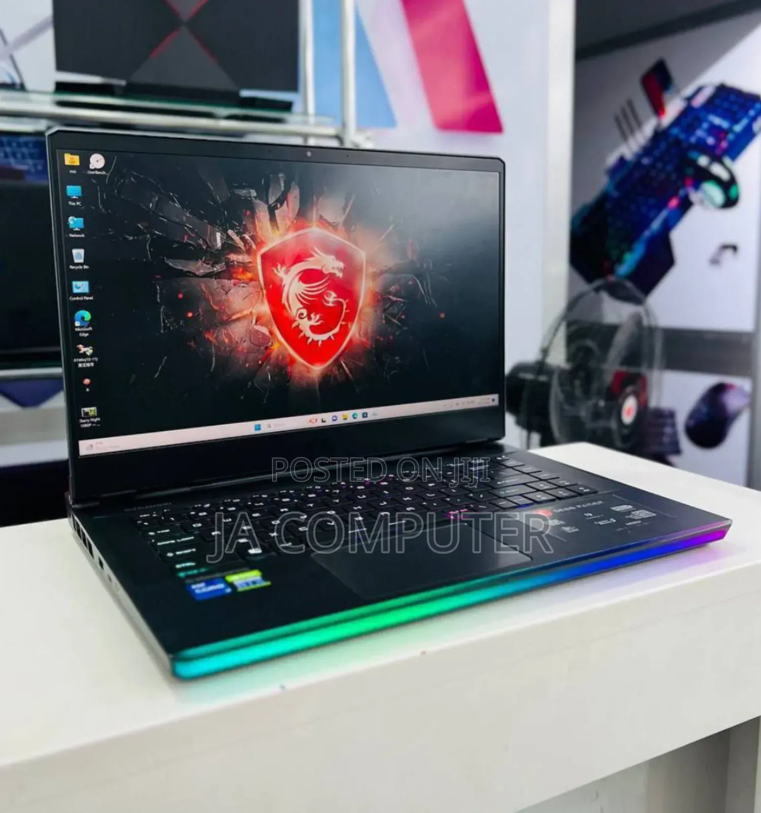 New Laptop MSI Raider GE76 12UGS 16GB Intel Core I7 SSD 1T