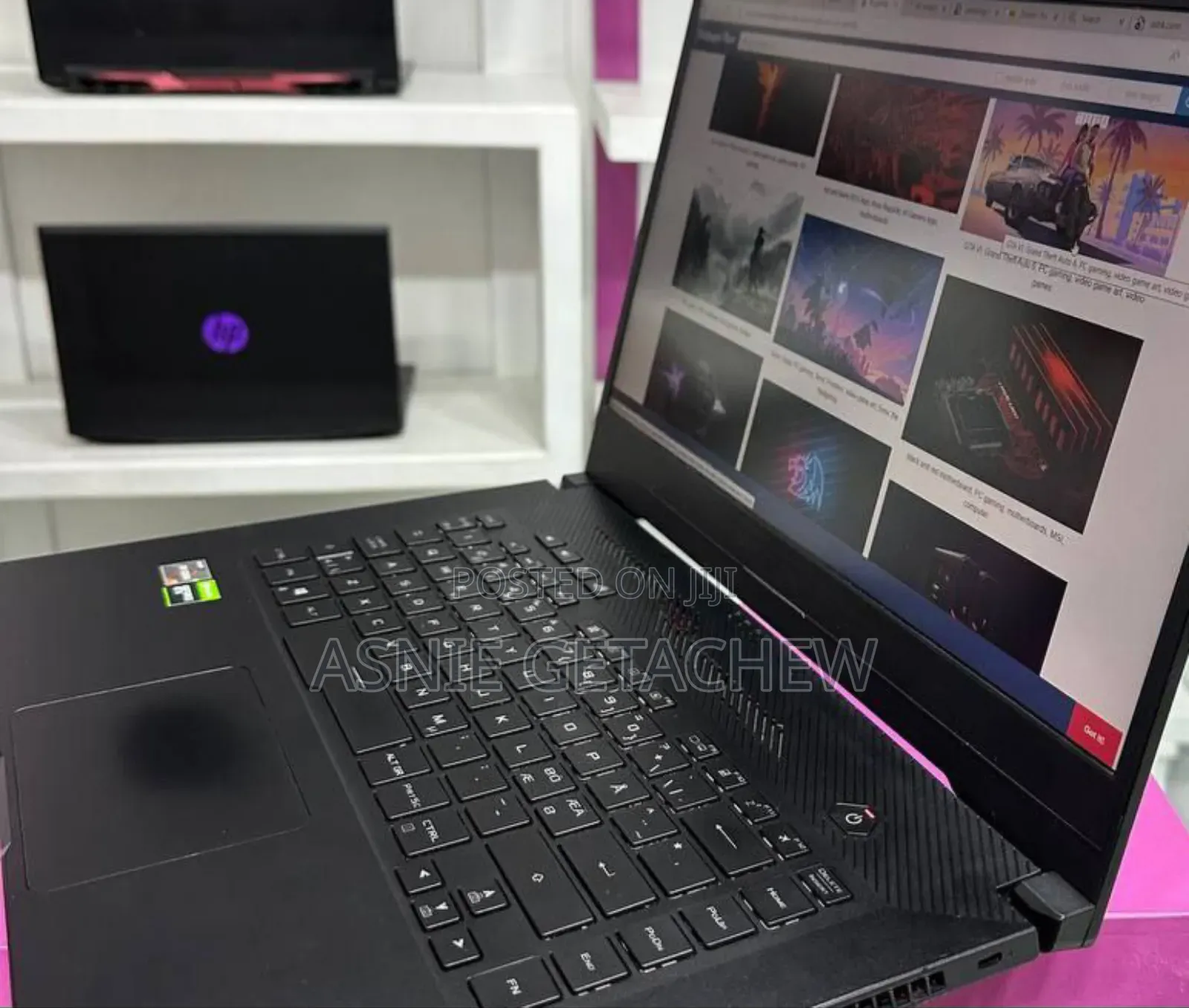 New Laptop Asus ROG Zephyrus G15 16GB Intel Core I7 SSD 512GB