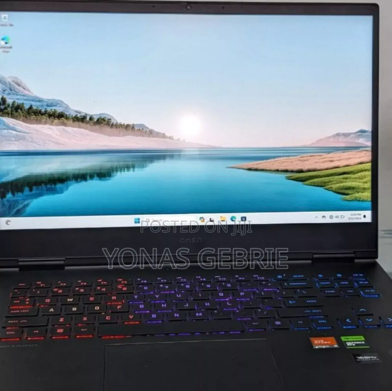 New Laptop HP Omen 15t 16GB AMD Ryzen 9 SSD 512GB