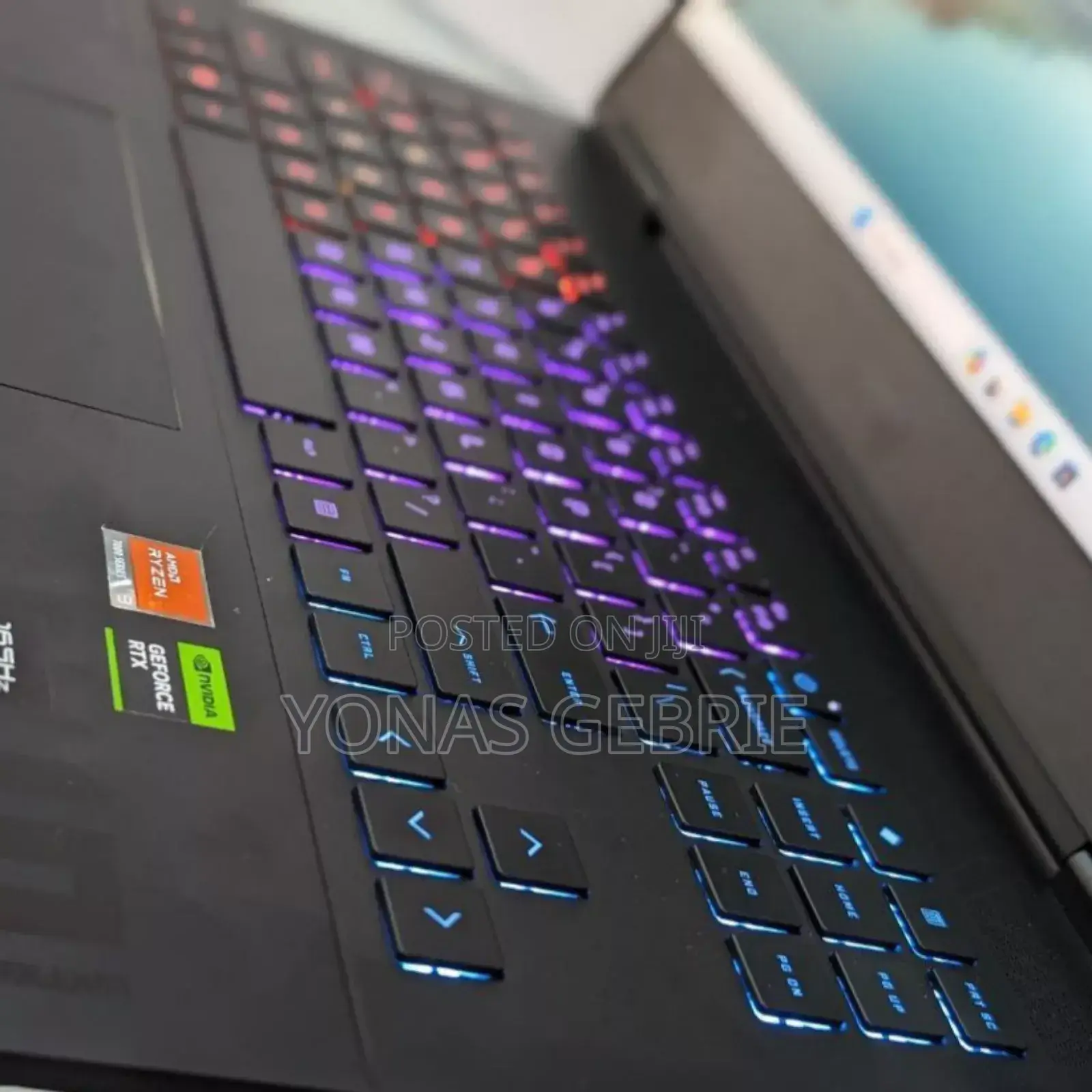 New Laptop HP Omen 15t 16GB AMD Ryzen 9 SSD 512GB