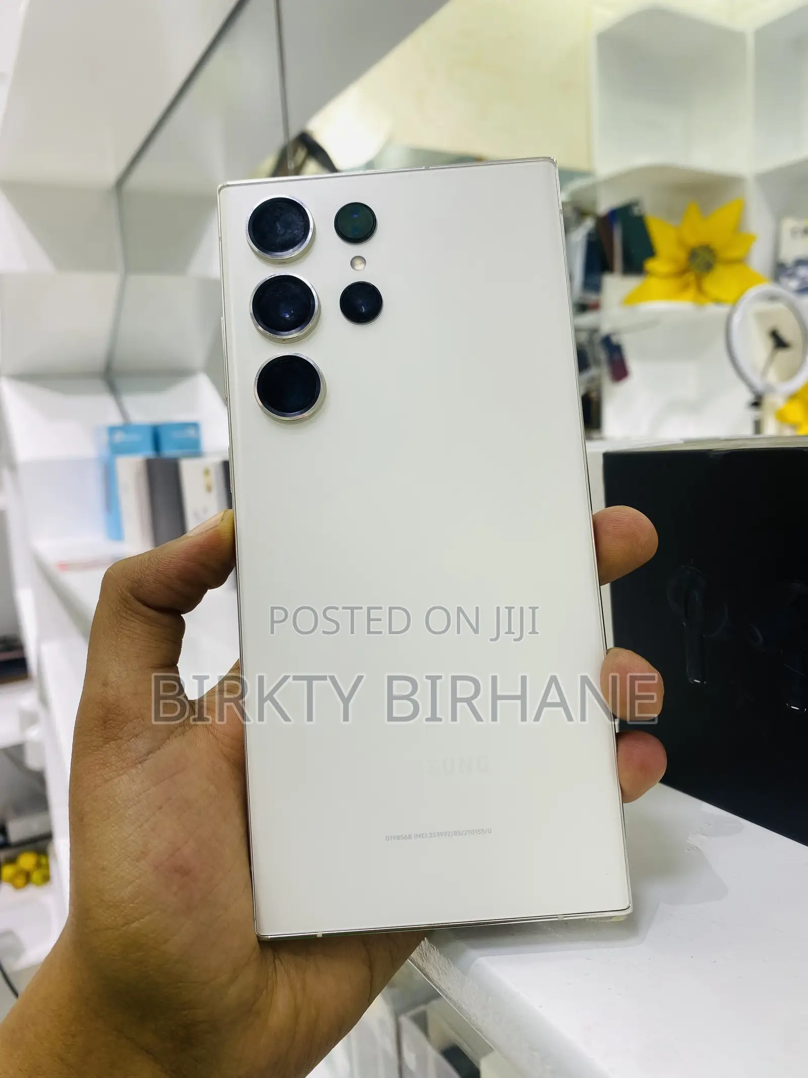 New Samsung Galaxy S23 Ultra 256 GB White