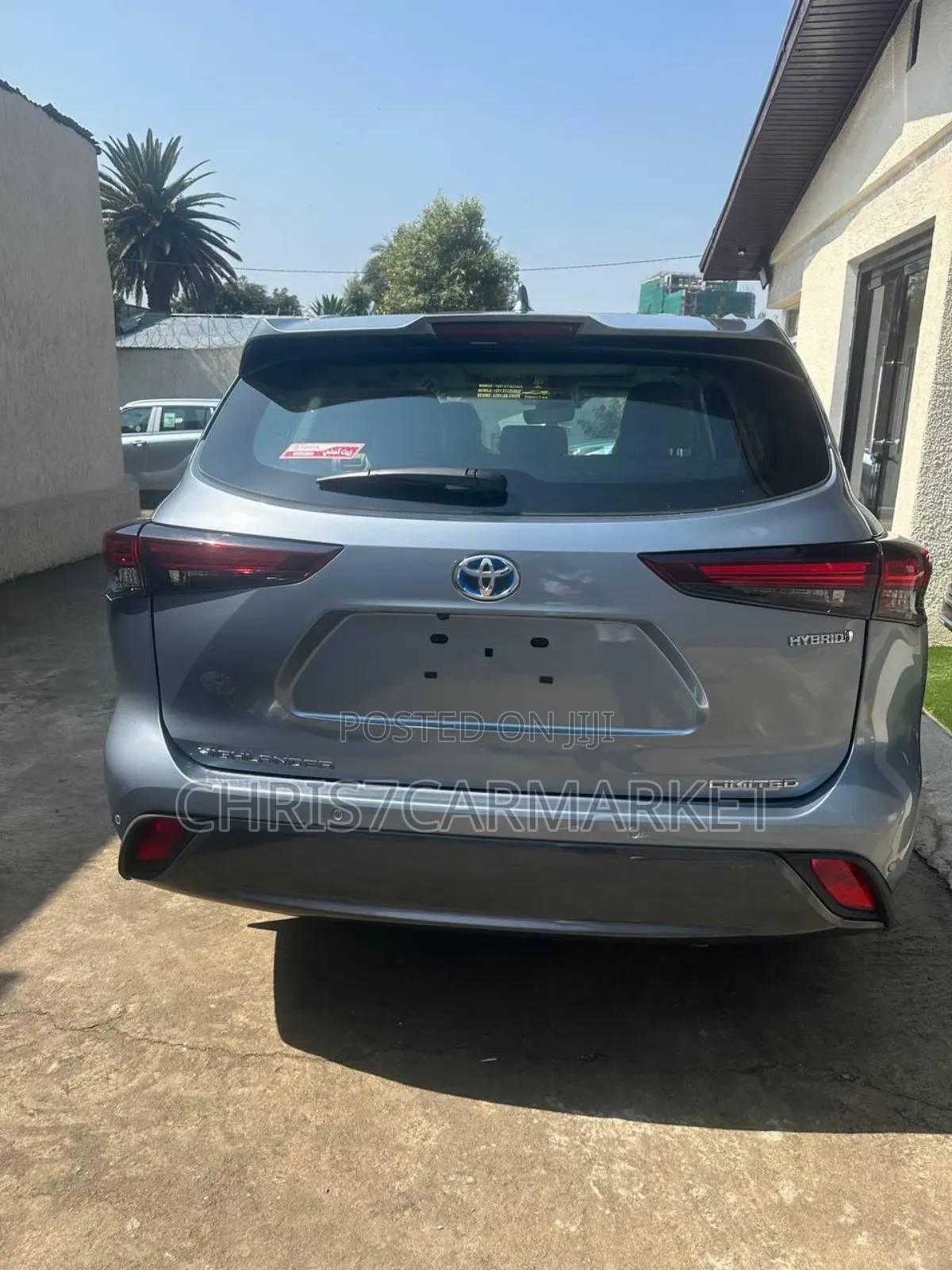New Toyota Highlander 2024 Silver