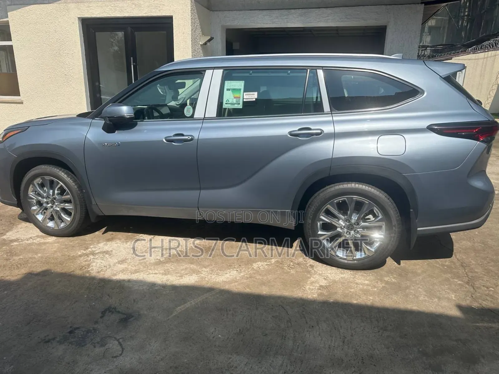 New Toyota Highlander 2024 Silver